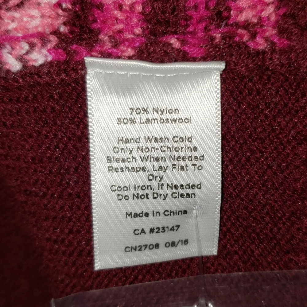 Talbots Nordic Wool Blend Embellished Sweater NWT ($99.99) - Picture 6 of 8